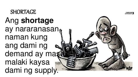 Komiks about sa kakulangan shortage at karamihan